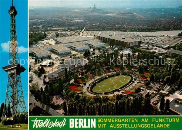 Berlin Sommergarten am Funkturm mit Ausstellun