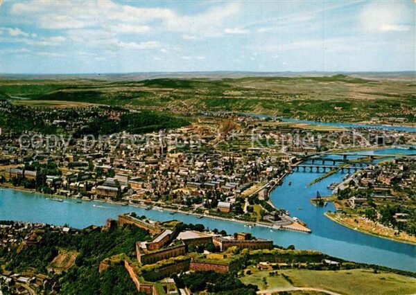 Koblenz Rhein Festung Ehrenbreitstein Deutsches Eck M