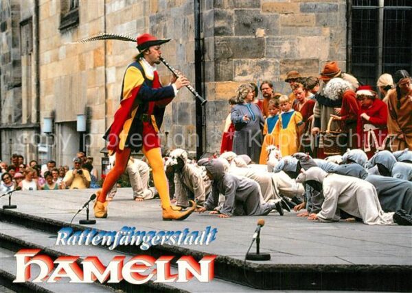 Hameln Weser Rattenfängerstadt Freilichtspiel
