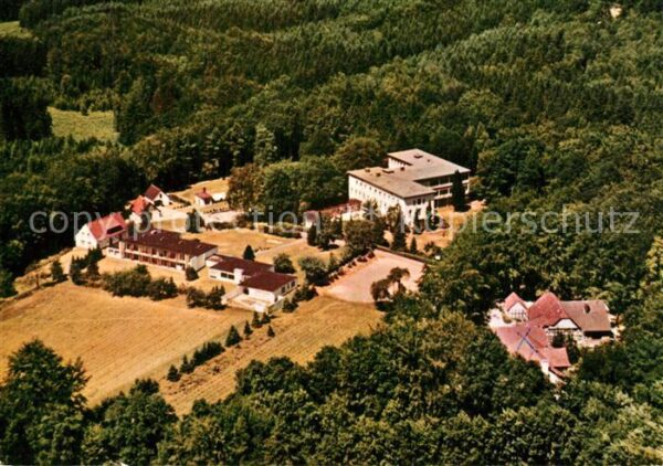 Bad Essen Kurklinik Berghof Fliegeraufnahme