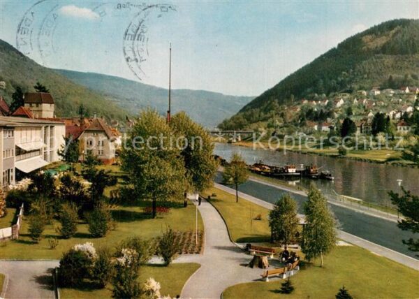 Eberbach Neckar Partie am Kurhaus