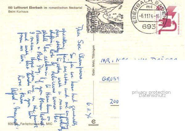 Eberbach Neckar Partie beim Kurhaus – Bild 2