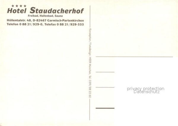 Garmisch-Partenkirchen Hotel Staudacherhof – Bild 2