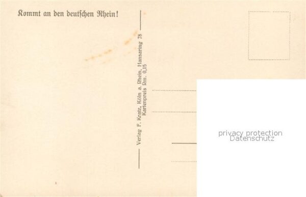 Kaub Rheinlandschiffahrt Bl?ckerdenkmal Pfla – Bild 2