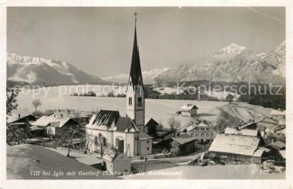 Igls Tirol Gasthof Traube Martinswand