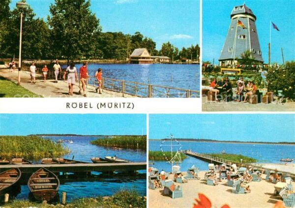 R?bel M?ritz Seglerhafen Jugendherberge Strand
