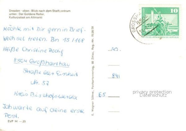 Dresden Stadtzentrum Goldene Reiter Kulturpalas – Bild 2
