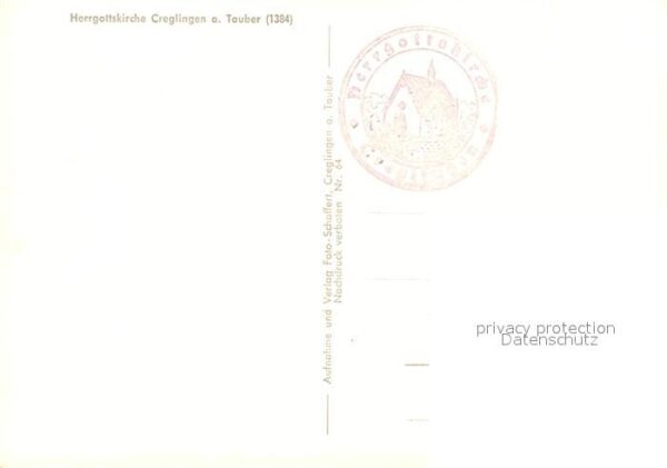 Creglingen Kirche Tauber – Bild 2