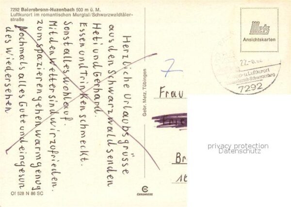 Huzenbach Murgtal – Bild 2