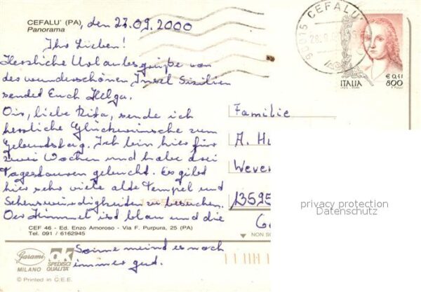 Cefalu Fliegeraufnahme – Bild 2