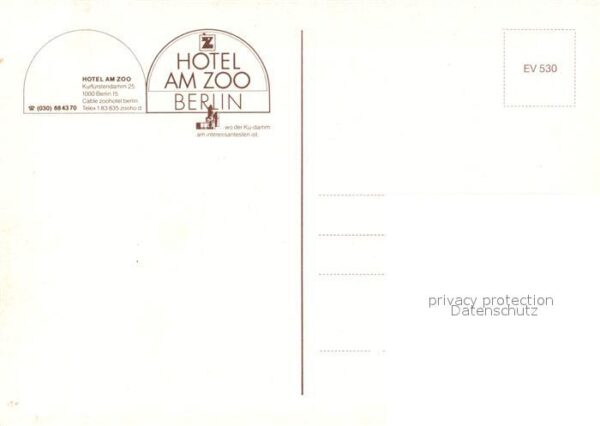 Berlin Hotel am Zoo – Bild 2