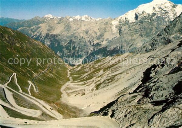 Stelvio mit Ortler h?chster Alpenpass Europas