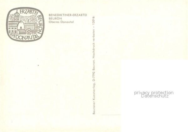 Beuron Donautal Benediktiner Erzabtei – Bild 2
