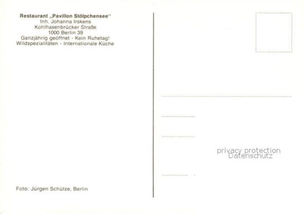 Berlin Restaurant Pavillion St?lpchensee – Bild 2
