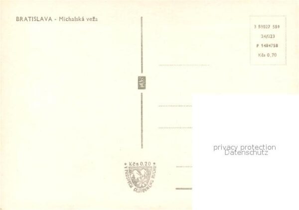 Bratislava Pressburg Pozsony Michalska veza – Bild 2