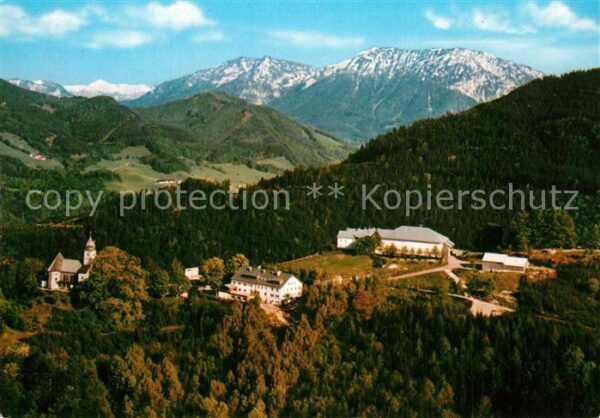 Maria Eck Kloster Wallfahrtsort Alpenpanorama Fli