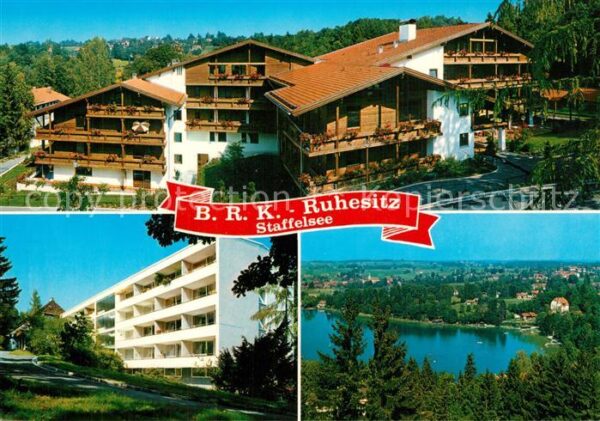 Murnau Staffelsee Bayerisches Rotes Kreuz Ruhesitz Staffe