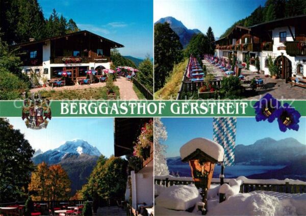Ramsau Berchtesgaden Berggasthof Gerstreit am Soleleitungswe