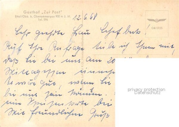 Ettal Gasthof Zur Post – Bild 2