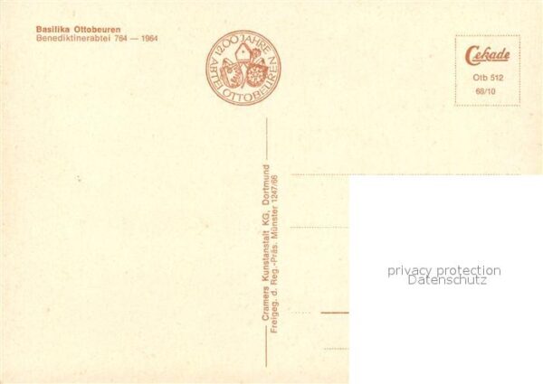 Ottobeuren Basilika Benediktinerabtei Fliegeraufna – Bild 2