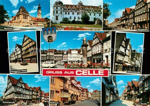 Celle Niedersachsen Museum Schloss Stechbahn Fachwerkhäuser