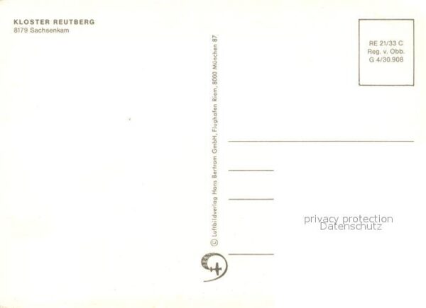 Sachsenkam Kloster Reutberg Fliegeraufnahme – Bild 2