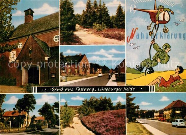 Fassberg Ortsmotive Kirche Lüneburger Heide