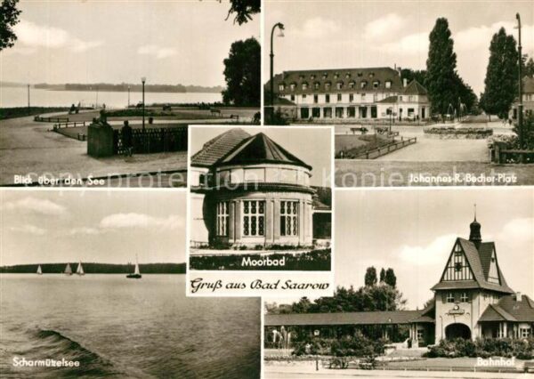 Bad Saarow Uferpartie Scharmützelsee Moorbad Johan