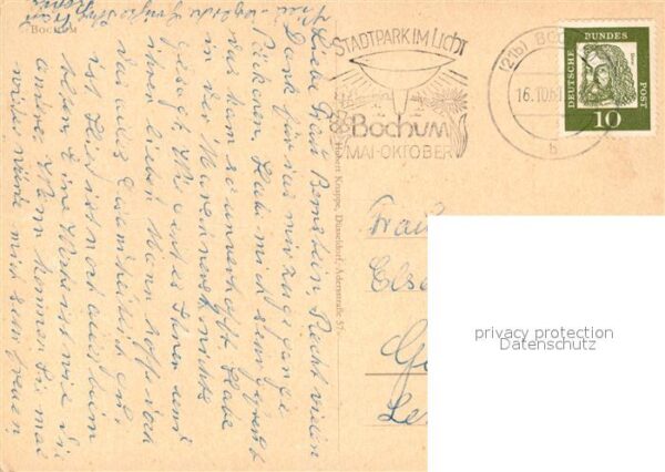 Bochum Rathaus Hauptbahnhof Stadttheater Rosen – Bild 2