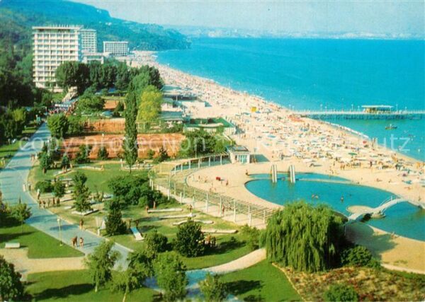 Slatni Pjasazi Promenade Tennisplätze Schwimmbad Stran