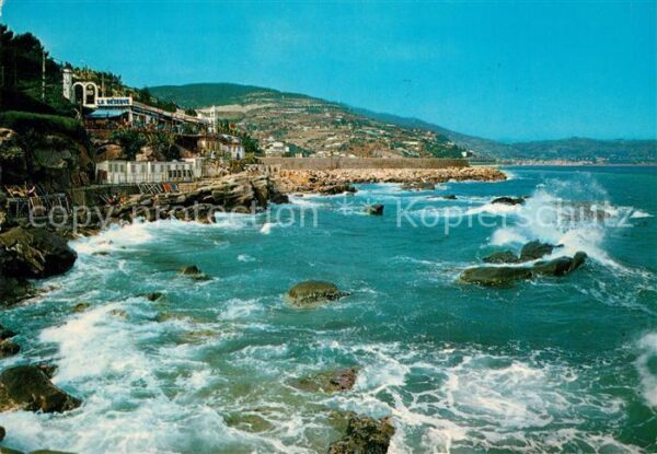 Bordighera Ristorante La Reserva e il porto