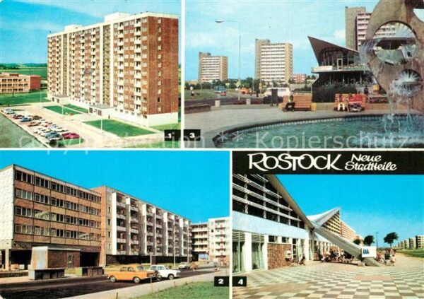 Rostock Neue Stadtteile Lütten Klein Evershagen