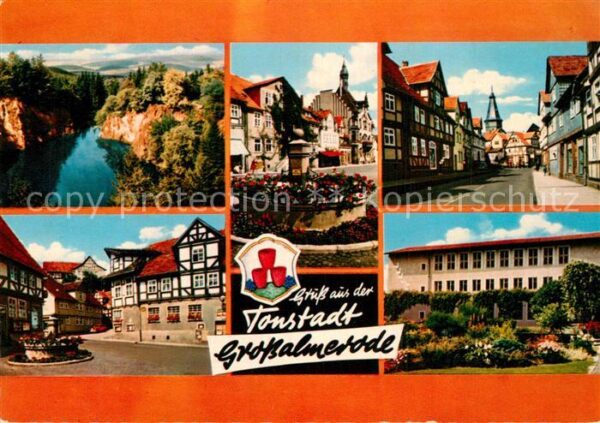 Grossalmerode Landschaftspanorama Ortsansichten Fachw