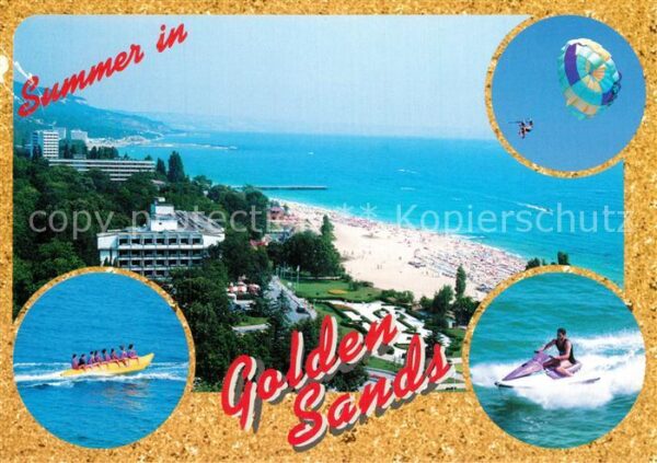 Warna Varna Golden Sands Strand Küstenpanorama Wass