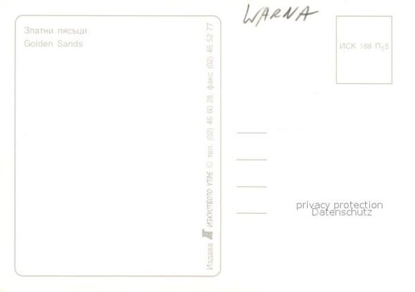 Warna Varna Golden Sands Strand Küstenpanorama Wass – Bild 2