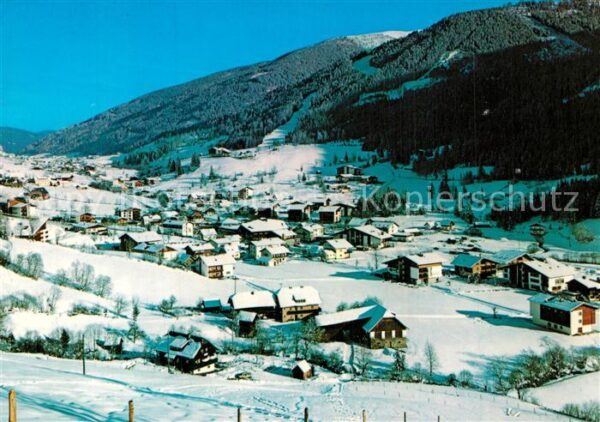 Bad Kleinkirchheim Kaernten Winterpanorama