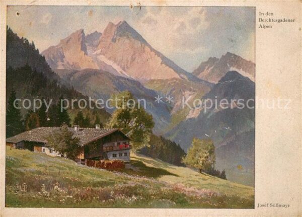 Berchtesgaden Berchtesgadener Alpen Bergbauer Wiechma