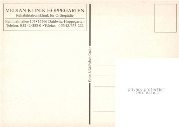 Hoppegarten Median Klinik Rehaklinik – Bild 2