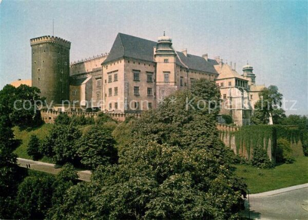 Krakow Krakau Zamek Krolewski na Wawelu Schloss