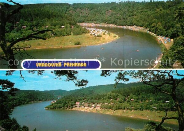 Vranovska Prehrada Zatoka Bitov Horka Landschaftspanorama