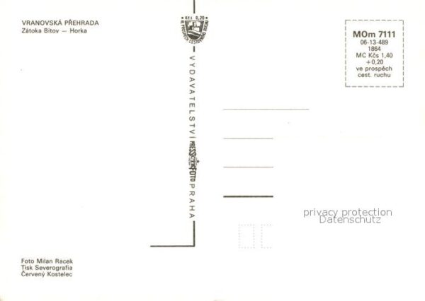 Vranovska Prehrada Zatoka Bitov Horka Landschaftspanorama – Bild 2