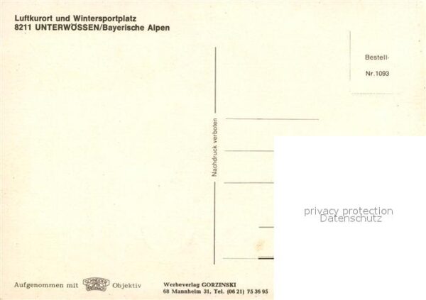 Unterwoessen Teilansichten Kurort Wintersportplatz B – Bild 2