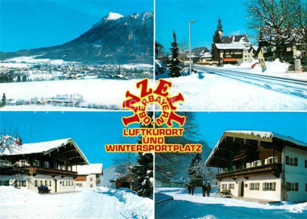 Inzell Winterpanorama Kurort Wintersportplatz