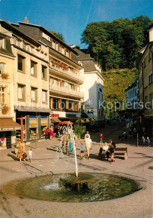 Clervaux Zone piétonne Grand Duché de Luxembourg