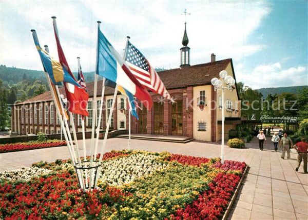 Bad Liebenzell Kurhaus Fahnen Park