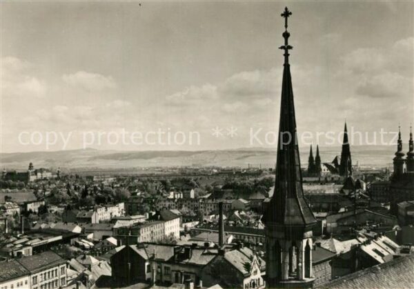 Olomouc Blick auf den Ostteil der Stadt