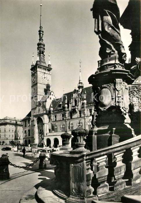 Olomouc Rathaus am Friedensplatz