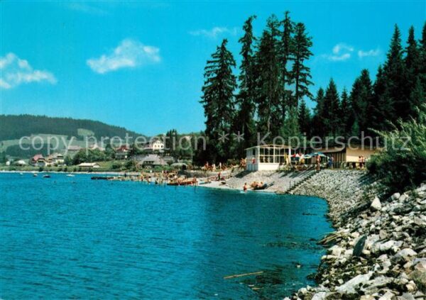 Schluchsee Strandbad Höhenluftkurort im Schwarzwal