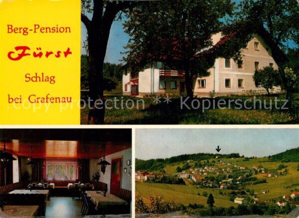 Schlag Grafenau Bergpension Fürst Panorama