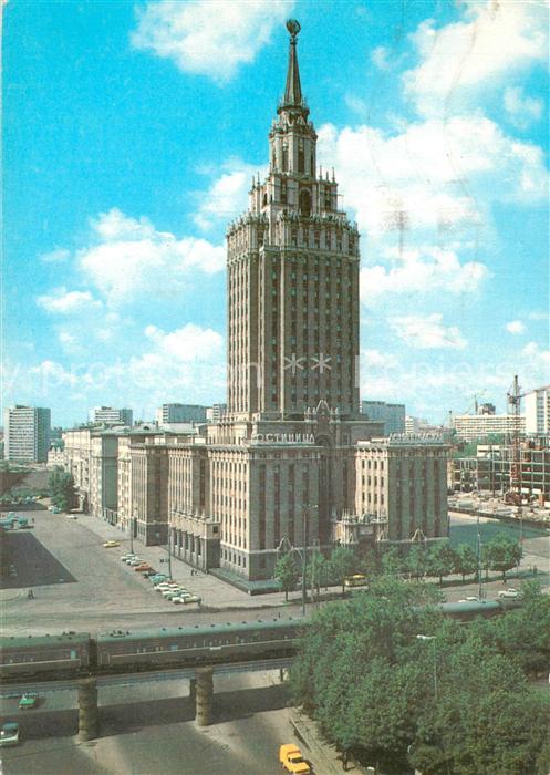 Moskau Moscou Hotel Leningradskaja